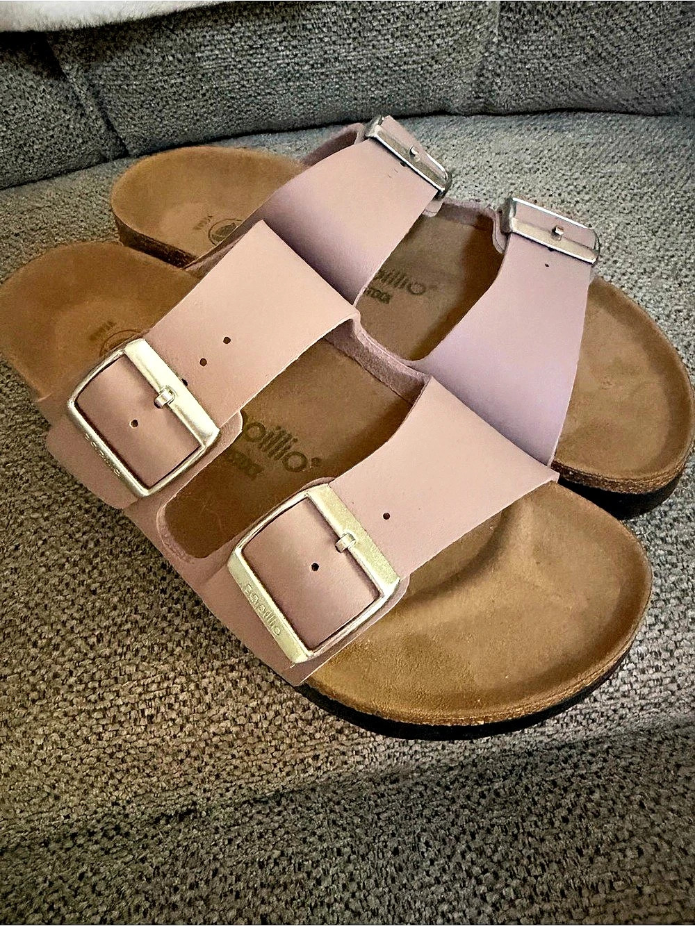 Birkenstock Papillio Double-Buckle Sandals Pink/lavender EU 37
